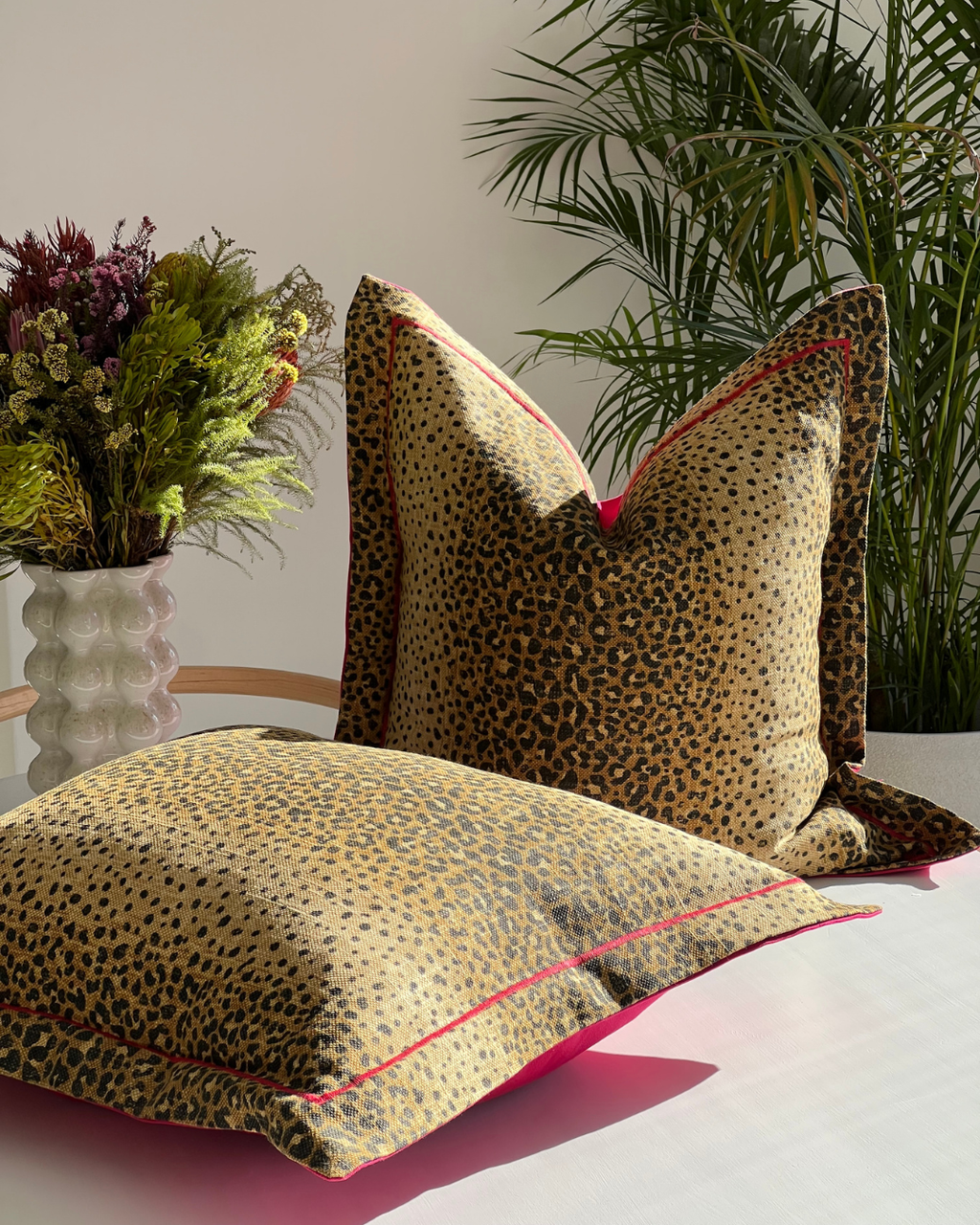 Leopard Fuchsia Cover