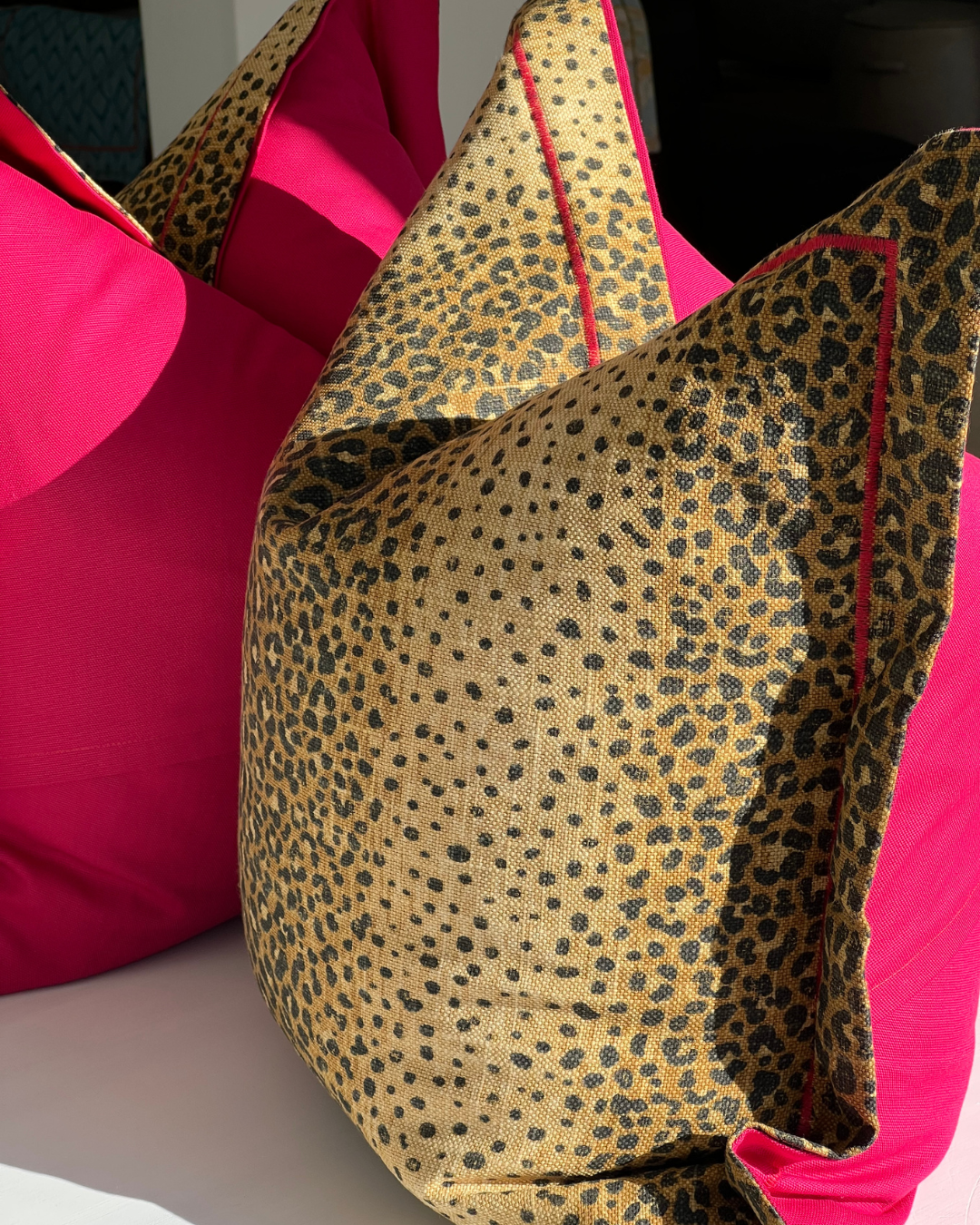 Leopard Fuchsia Cover