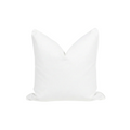 White pillow on a white background